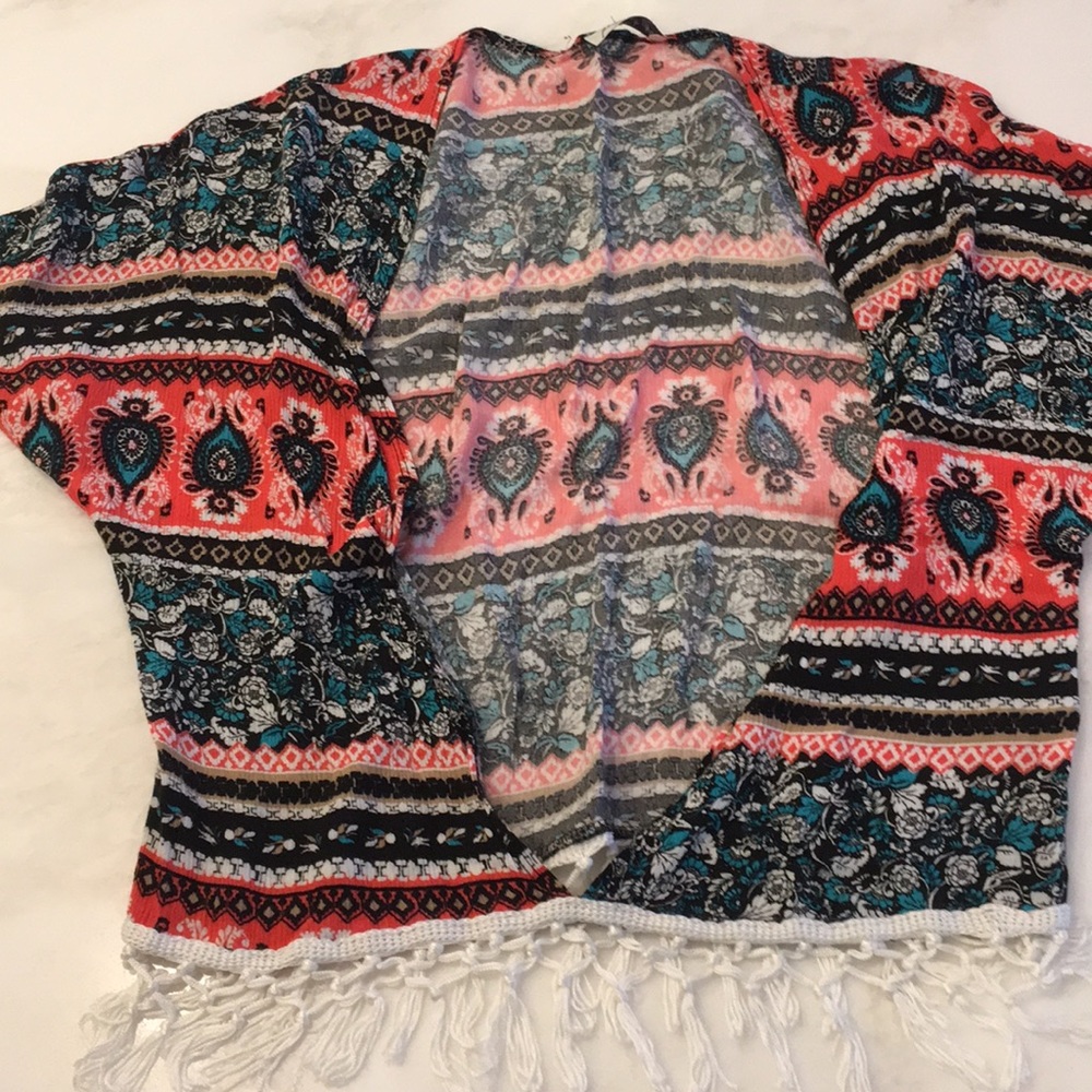 Pinc Premium Girls Kimono Top-Size XL